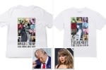 Trump trolls Taylor Swift with mock Eras Tour T-shirt days after she endorsed Harris