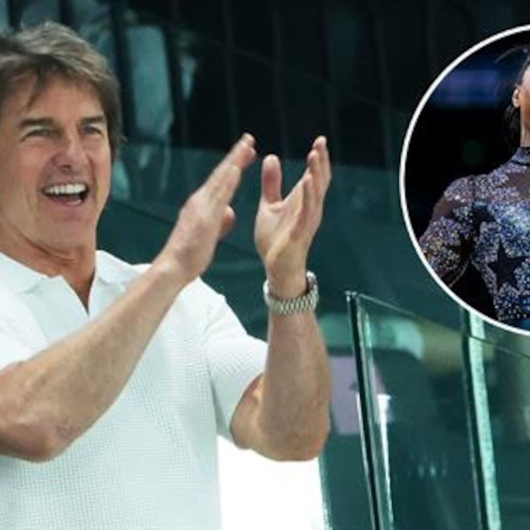 2024 Olympics: Tom Cruise, Lady Gaga & More Stars Cheering on Team USA Women’s Gymnastics! - E! Online