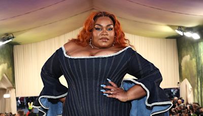 Da'Vine Joy Randolph Dazzles in Denim at First-Ever Met Gala