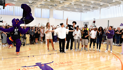 Phoenix Mercury debuts new practice facility, the 'Diana Taurasi Court' to honor the UConn great