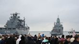 German warship returns to port after eight-week Red Sea mission