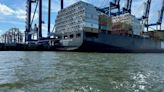 Runaway cargo ship still docked at SC port a month after giving Charleston a scare