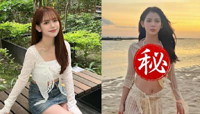 王彩樺21歲女兒庭庭曬超辣泳裝照！網友驚呼：好寵粉