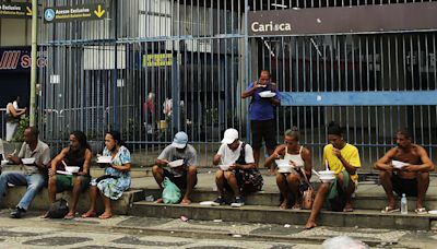 Parcela de população que passa fome na cidade do Rio é o dobro da média brasileira, mostra estudo
