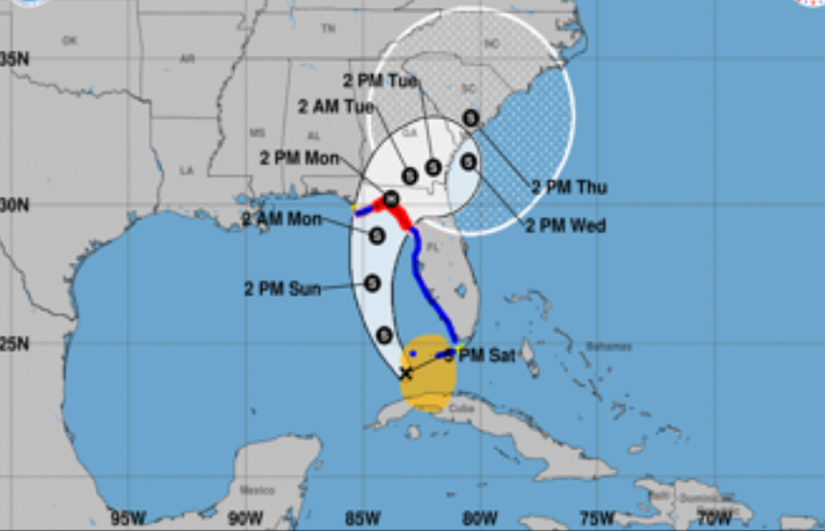 Tropical Storm Debby to make landfall as hurricane in north Florida on Monday as historic rains expected in Georgia: Live