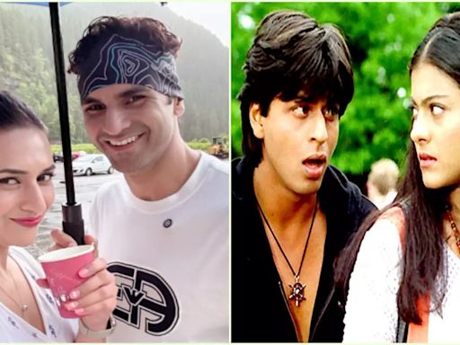 Divyanka Tripathi-Vivek Dahiya Recreate SRK-Kajol’s Iconic DDLJ Song In Switzerland - Watch