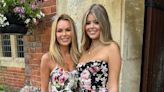 Amanda poses with lookalike daughter Lexi on her last day at school