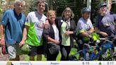 “Organ Trail” riders pass through Iowa City during 1,200-mile bike ride for kidney donation awareness