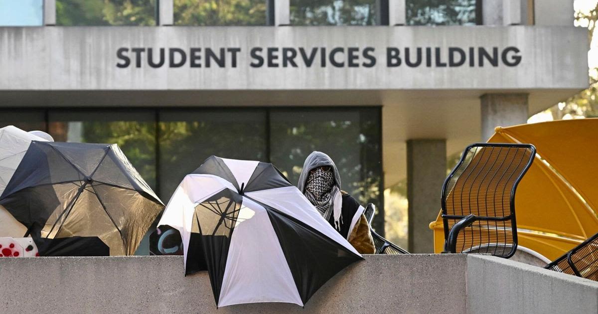 Pro-Palestinian protesters breach California State University, Los Angeles, building with staff still inside, reports say