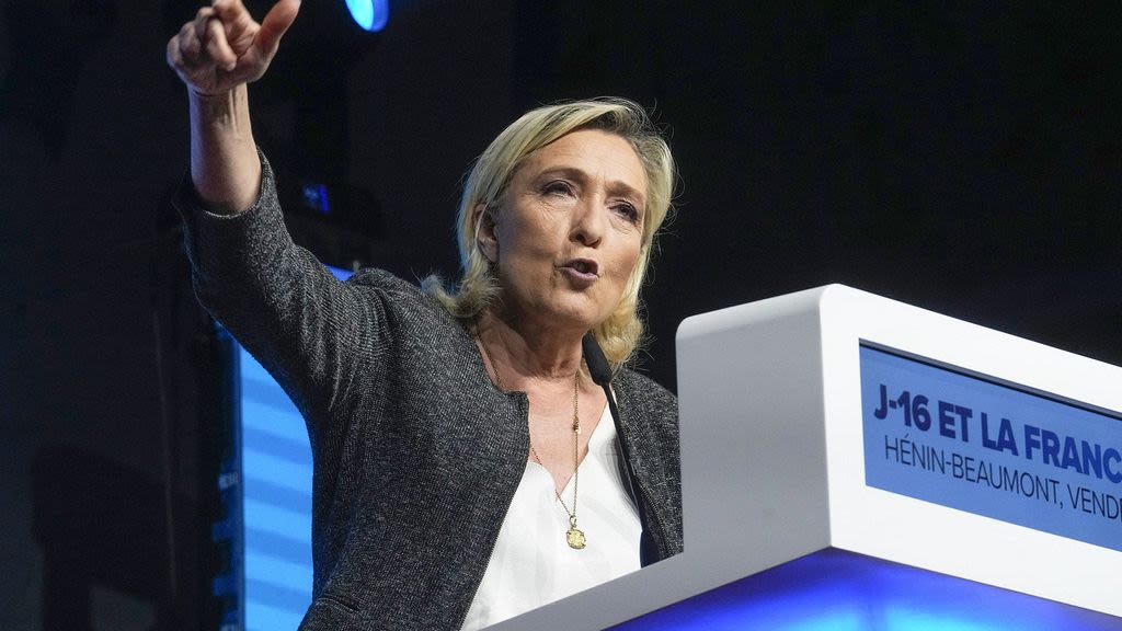France's far-right party holds rally ahead of European elections