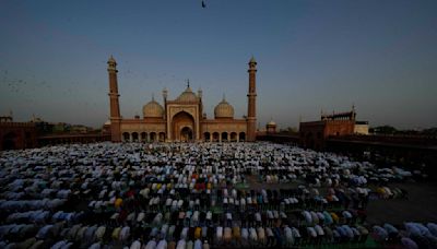 Muslims in Asia celebrate Eid al-Adha with sacrifice festival and traditional feast