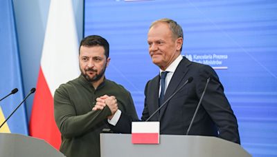 波蘭總理圖斯克會澤倫斯基 將為烏克蘭成立志願軍