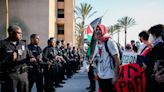 Pomona College graduation is moved — but protesters follow; intense confrontation ensues