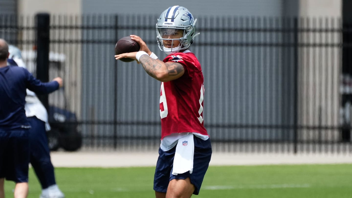 WATCH: Trey Lance dart at training camp shows why Cowboys have faith in him