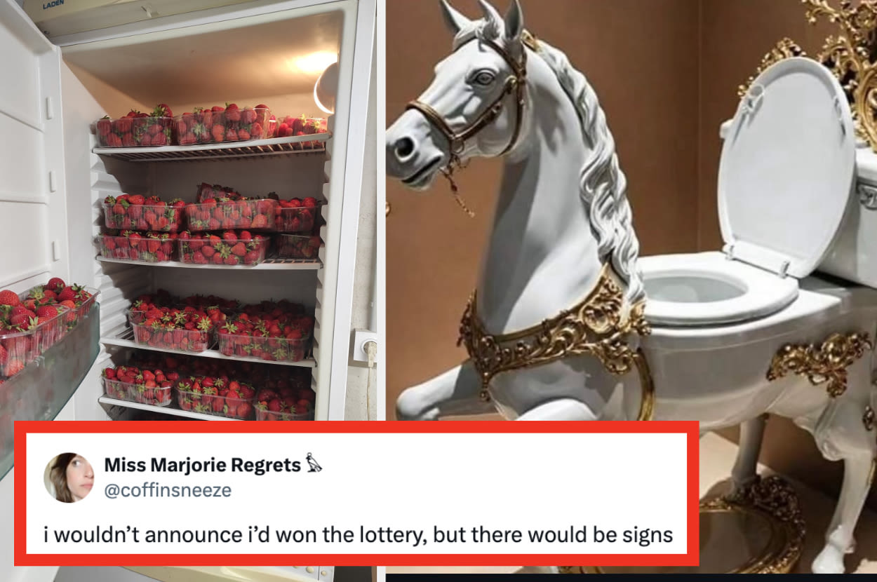 42 Things People Would Buy If They Secretly Won The Lottery And Never Told Anyone