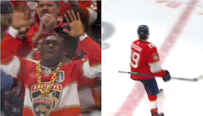 Video: Former UFC champ Kamaru Usman mic’d up during NHL Stanley Cup final