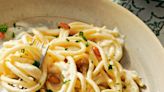 Spaghetti with Garlicky Yogurt Sauce Recipe