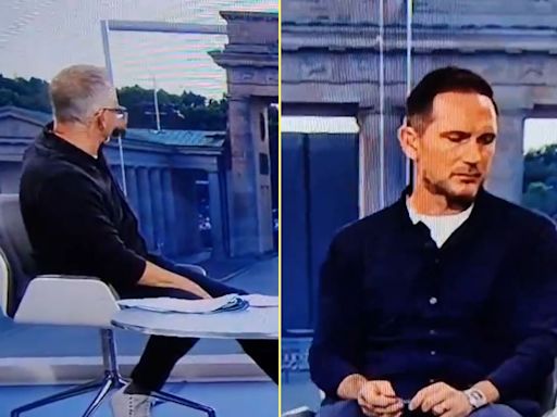 Lampard visibly stunned by Lineker's accidental dig but host vows to apologise