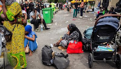 Migrants and homeless people are cleared out of Paris during the Olympics