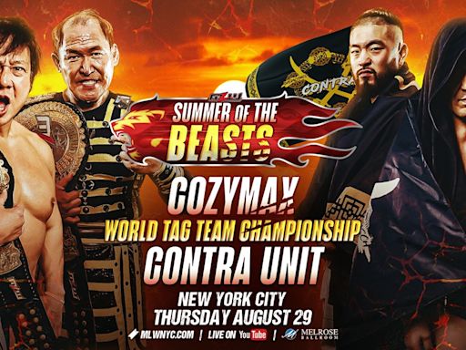CozyMAX defenderán los campeonatos de parejas de MLW ante CONTRA Unit en Summer of the Beasts