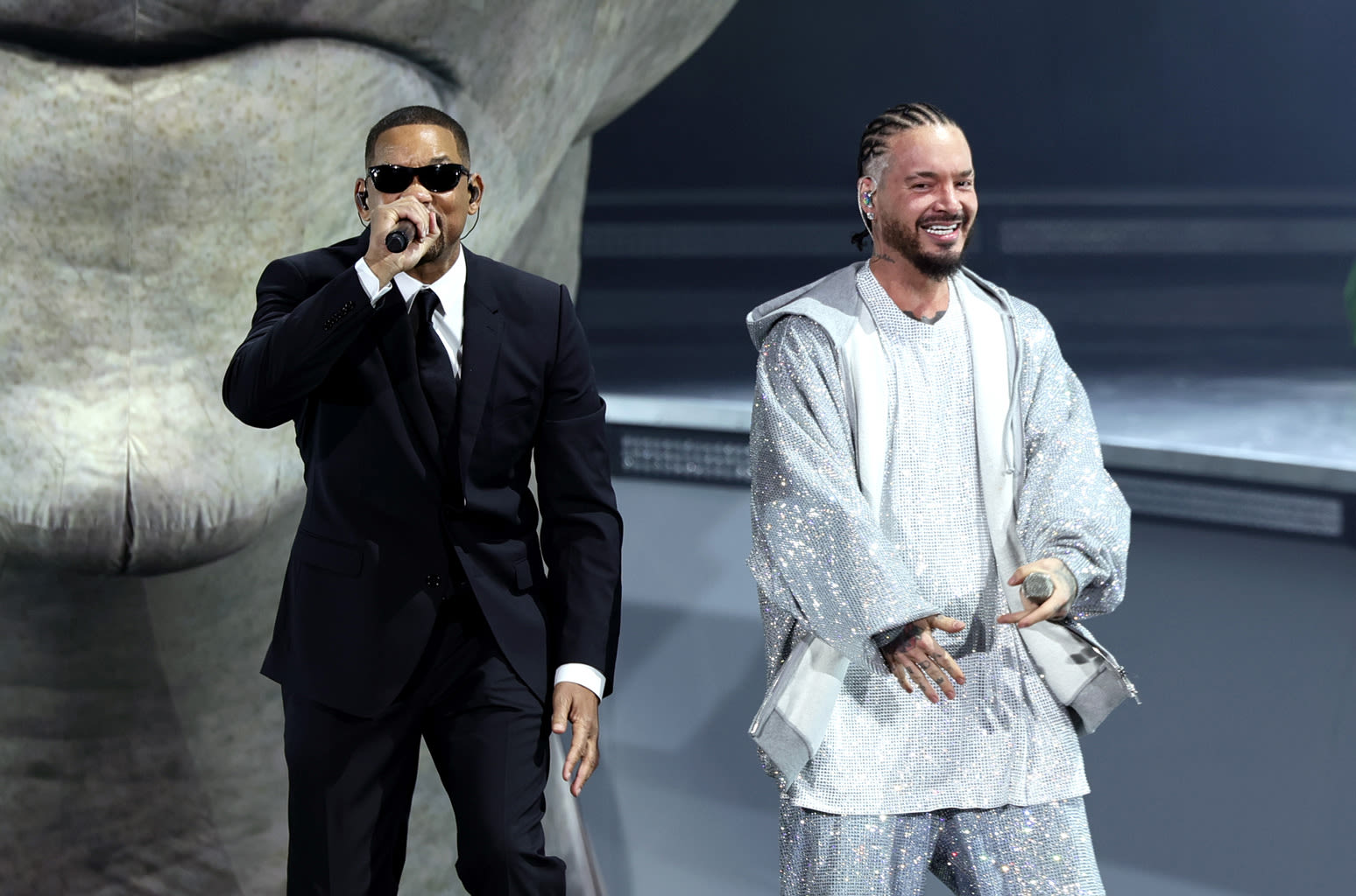 J Balvin Reveals Why He Brought Out Will Smith at Coachella After Oscars Slap