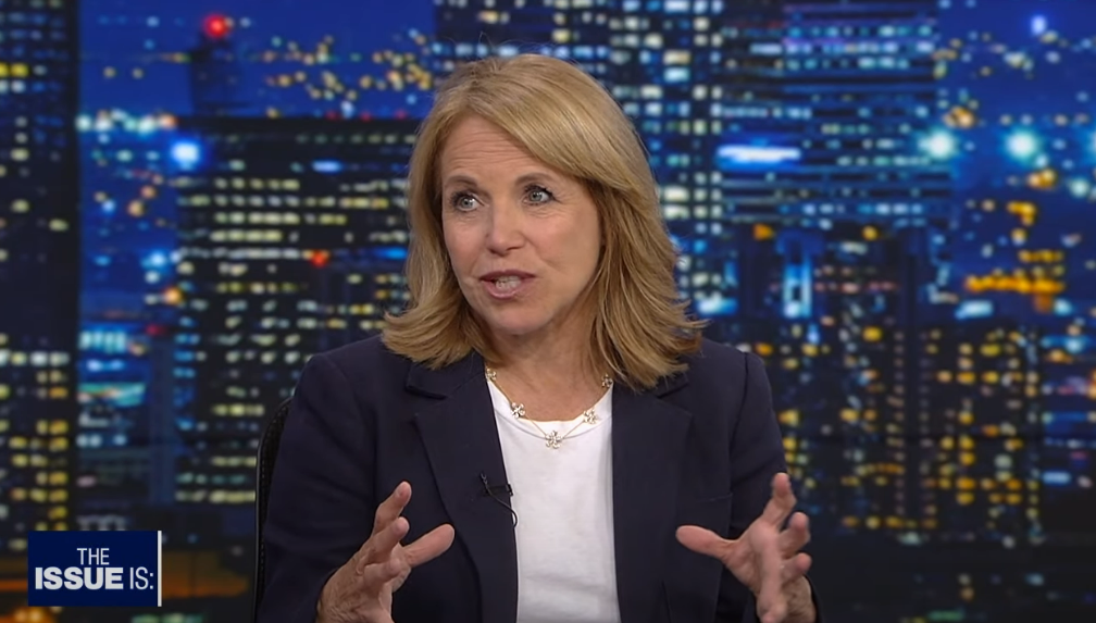 Katie Couric admits that despite his legal woes, Trump has 'the edge' and is 'gaining momentum'