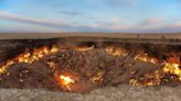 Erro humano criou 'Porta do Inferno': fosso de fogo arde a mais de 400° há 50 anos no Turcomenistão