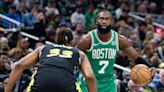 Celtics' Jaylen Brown reveals message to Myles Turner after Game 4 scuffle