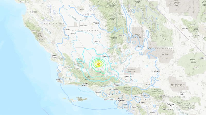 5.2 magnitude earthquake rumbles through Los Angeles area