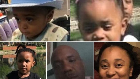 Indianapolis family of five, including three young children, missing