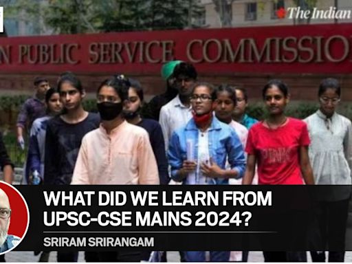 UPSC Expert Talk with Sriram Srirangam: What did we learn from UPSC Civil Services Mains Exam 2024?