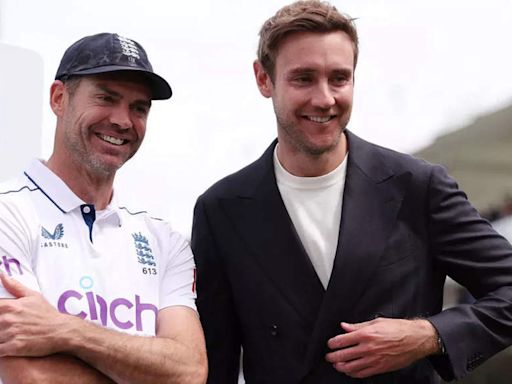 It's such a nice way to finish and walk off the field, says Stuart Broad on James Anderson’s retirement | Cricket News - Times of India