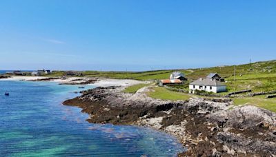 The fixer-upper home on market for €135k with island views and four beaches