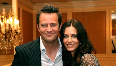 ‘Friends’ Star Courteney Cox Says Late Costar Matthew Perry Still ‘Visits’ Her ‘a Lot’