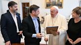 El papa Francisco recibió a Axel Kicillof