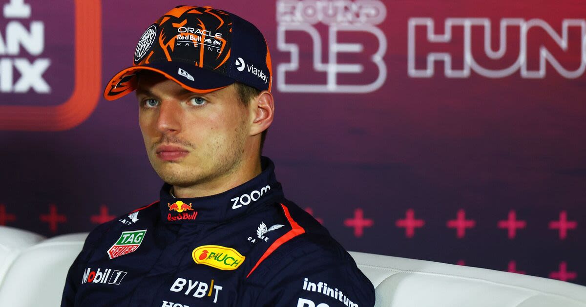 Verstappen furious after Hungarian GP qualifying and points fingers at Red Bull