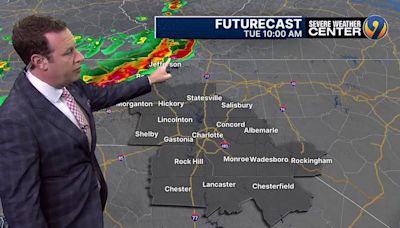 FORECAST: Heat to follow cluster of storms this afternoon
