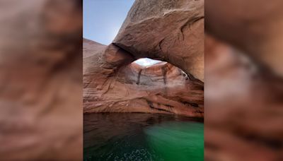 'Double Arch' at Glen Canyon National Recreation Area has collapsed: National Park Service