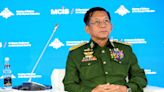 Myanmar junta chief makes another visit to Russia