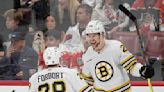 Bruins' defenseman Brandon Carlo's day: Wife gives birth in morning, he scores goal in evening