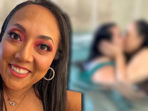 Michelle Rodríguez se deja ver como pocas veces: en apasionado beso con su novia en una piscina