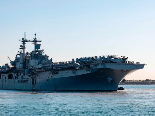 US sends USS Wasp assault ship and Marines to eastern Mediterranean