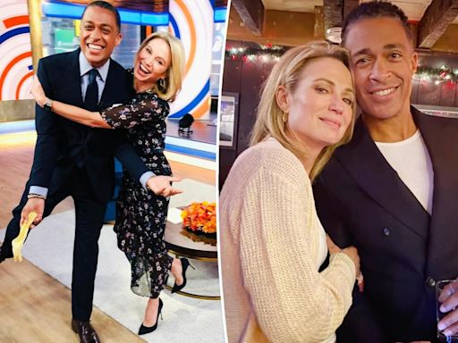 Amy Robach and T.J. Holmes’ relationship timeline