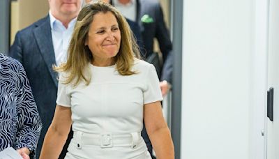 Freeland optimistic for ‘win-win outcome’ in digital sales tax dispute with U.S.