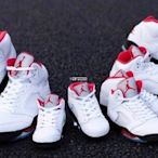 Air Jordan 5 Fire Red AJ5 流川楓 白火紅 減震低筒籃球鞋 DA1911-102