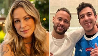 Amigo de Neymar compartilha post com ataques à Luana Piovani: 'Beleza se foi'