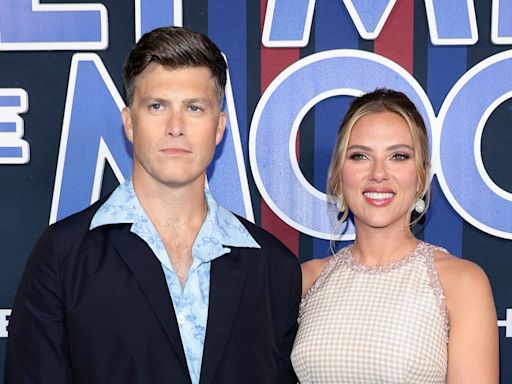 Scarlett Johansson cracks joke about her prenuptial agreement with Colin Jost