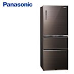 Panasonic 國際牌500公升一級能效玻璃三門變頻冰箱(曜石棕)-NR-C501XGS-T