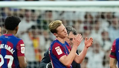Siguen las malas noticias en el FC Barcelona: Frenkie de Jong fuera por el resto de temporada - La Opinión