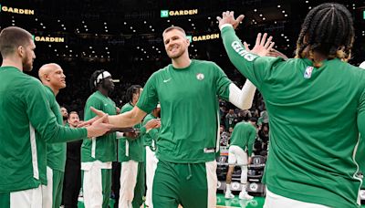 Celtics' Kristaps Porzingis on track to be ready for NBA Finals against Mavericks